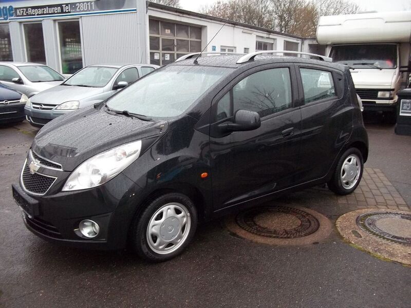 Schwarz Gebraucht 2011 Chevrolet Spark LS Kleinwagen | 3.950 € (Teuer) - Bild 1/4