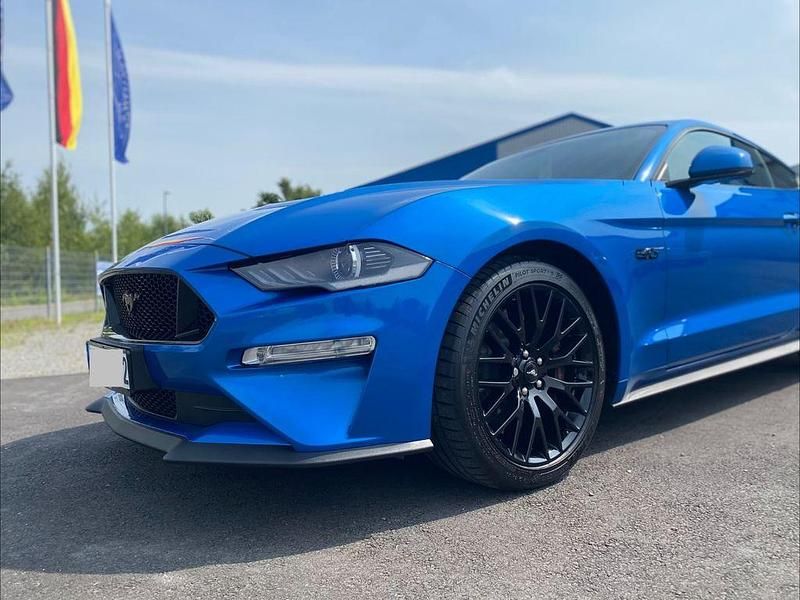 Gebraucht Ford Mustang GT 450 PS (330 kW) 2021 Blau Coupé