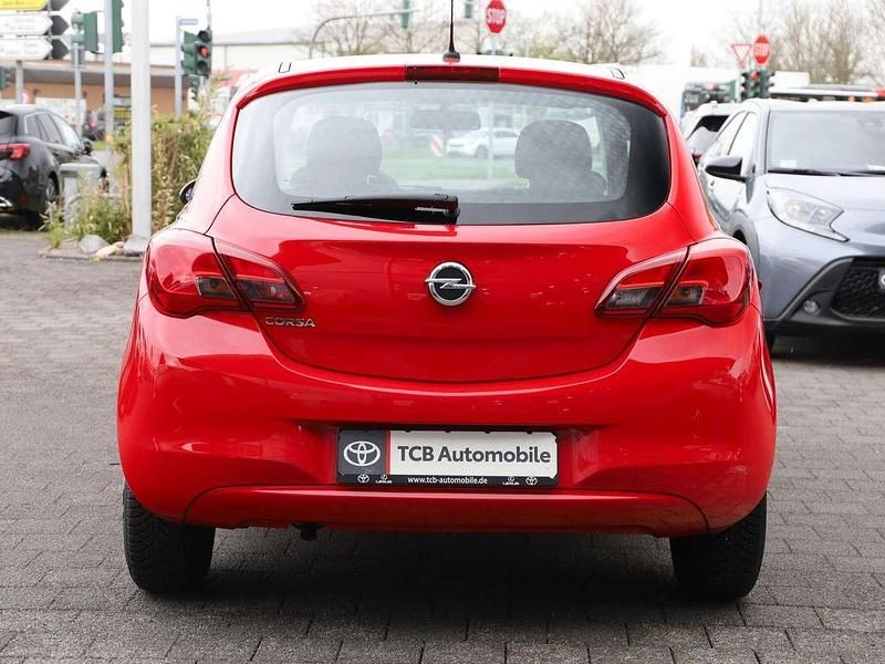 Gebraucht Opel Corsa Selection 69 PS (50 kW) 2018 Lava rot (rot) Kleinwagen