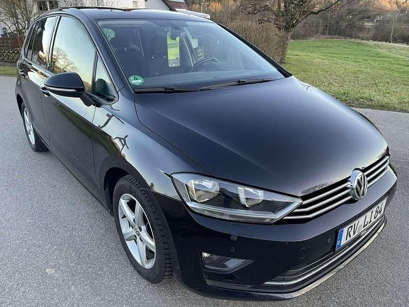 Gebraucht VW Golf Sportsvan Sound 125 PS (91 kW) 2017 Schwarz Van / Kleinbus