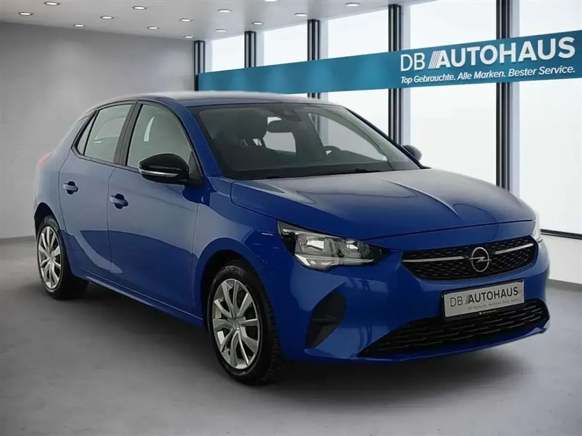 Gebraucht Opel Corsa Edition 102 PS (75 kW) 2022 Blau Kleinwagen