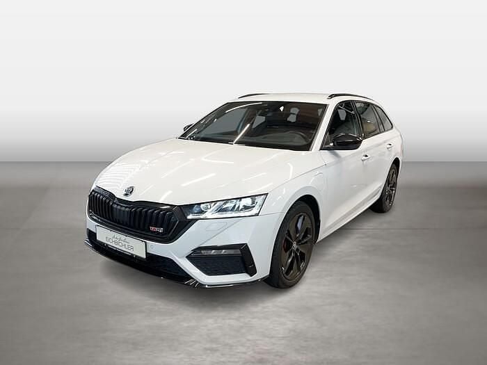 Weiß Gebraucht 2021 Skoda Octavia RS Kombi | 21.819 € (Superpreis) - Bild 1/4