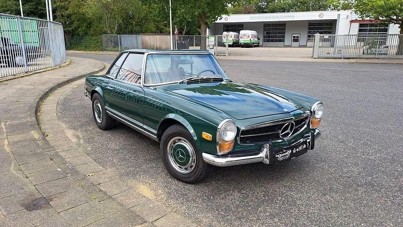 Gebraucht Mercedes SL280 170 PS (125 kW) 1970 Grün uni Cabrio