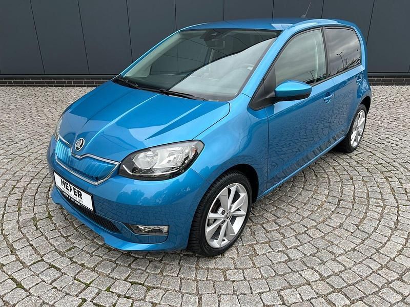 Gebraucht Skoda Citigo-e IV Style 61 kW (83 PS) 2020 Blau Kleinwagen