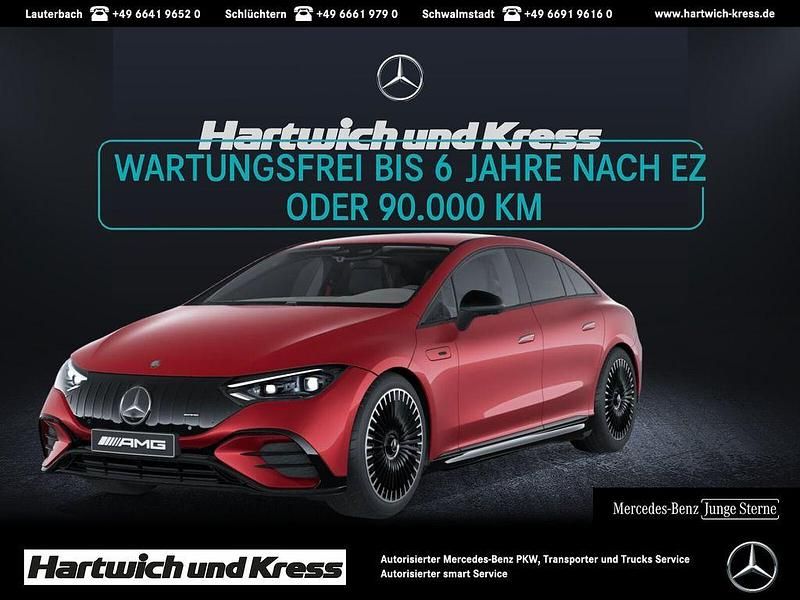 Patagonienrot lack Gebraucht 2025 Mercedes EQE AMG 53 AMG Limousine | 78.290 € (Superpreis) - Bild 1/4