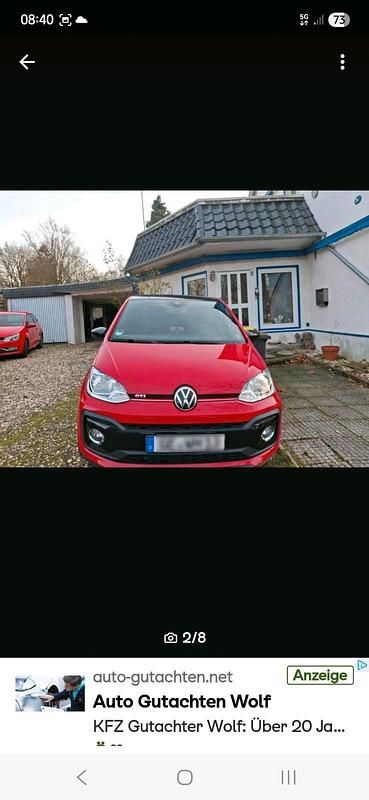Gebraucht VW up! GTI 116 PS (85 kW) 2020 Rot Kleinwagen