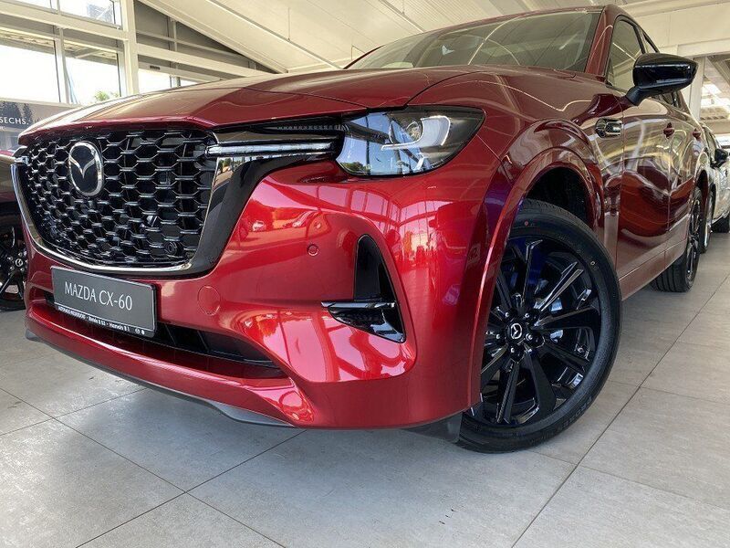 Gebraucht Mazda CX-60 Homura-Line 254 PS (186 kW) 2025 Soul red crystal m SUV