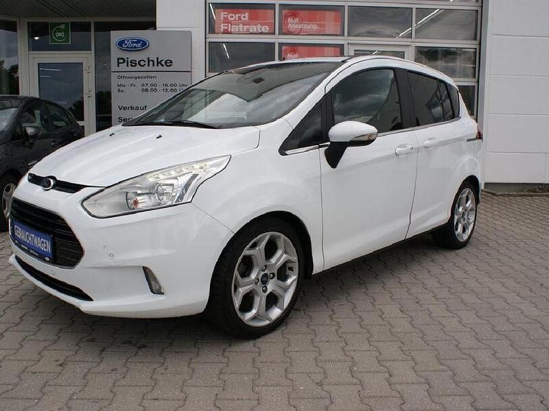 Frostweiß Gebraucht 2012 Ford B-MAX Titanium Van / Kleinbus | 8.990 € (Teuer) - Bild 1/4