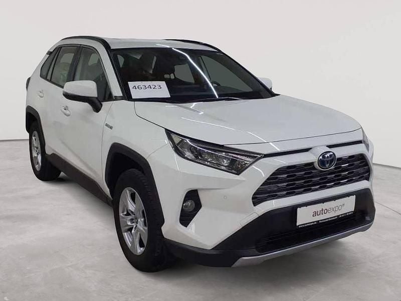 Schneeweiß Gebraucht 2022 Toyota RAV4 Hybrid Business Edition SUV | 29.990 € (Superpreis) - Bild 1/4