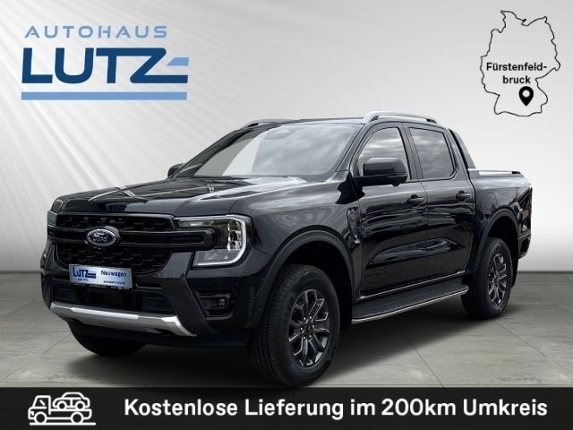 Schwarz Gebraucht 2023 Ford Ranger Wildtrack Abholung | 54.125 € (Superpreis) - Bild 1/4