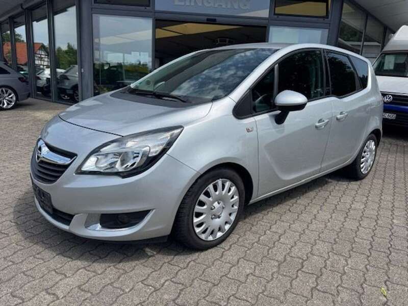 Silber Gebraucht 2016 Opel Meriva drive Van / Kleinbus | 10.700 € (Fairer Preis) - Bild 1/4