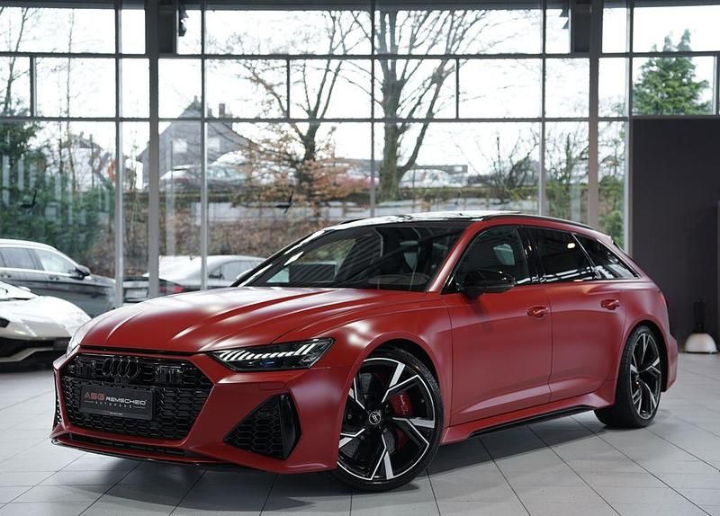 Rot Gebraucht 2021 Audi RS6 Ambiente Kombi | 80.800 € (Fairer Preis) - Bild 1/3