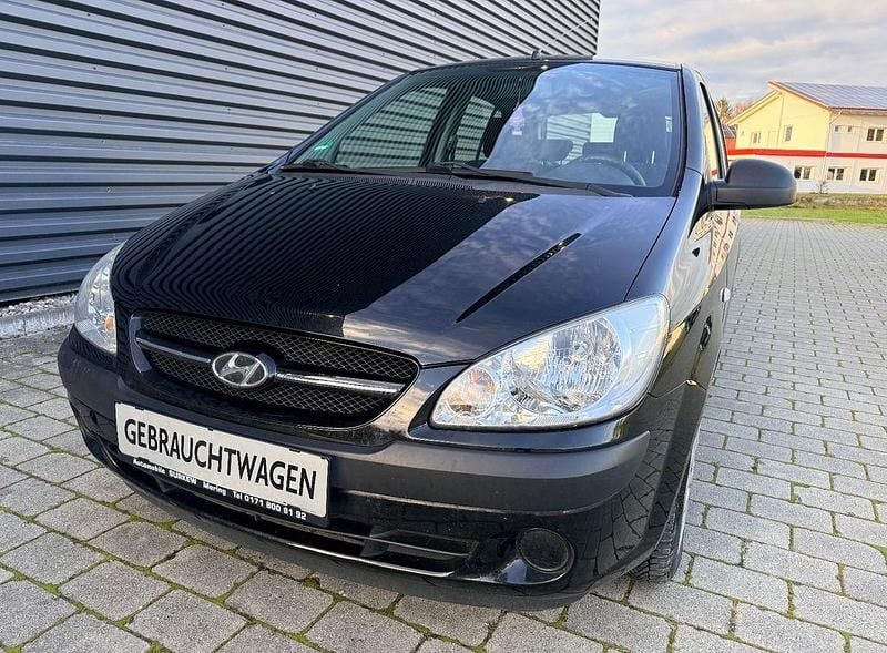 Schwarz Gebraucht 2007 Hyundai Getz Basis Kleinwagen | 790 € (Superpreis) - Bild 1/4