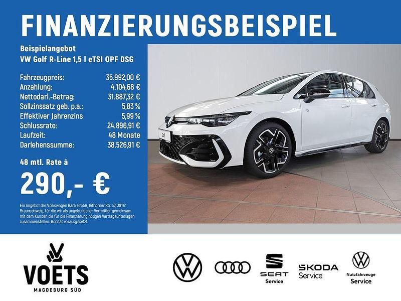 Gebraucht VW Golf VIII R-line 150 PS (110 kW) 2025 Pure white Limousine