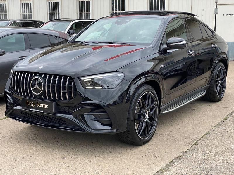 Schwarz Gebraucht 2023 Mercedes GLE53 AMG AMG Coupé | 107.990 € - Bild 1/4