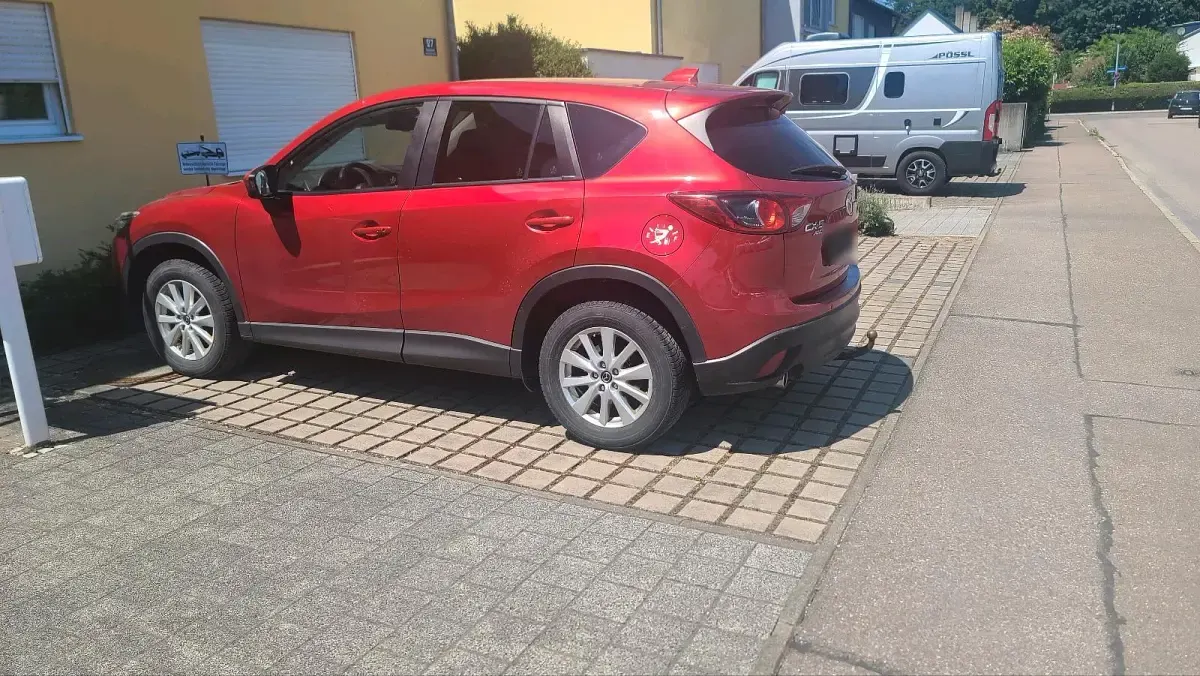 Używany Mazda CX-5 Touring 175 KM (128 kW) 2014 Czerwony SUV