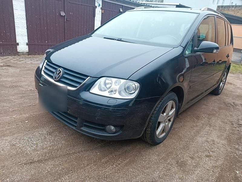 Gebraucht VW Touran Highline 140 PS (102 kW) 2005 Schwarz Van / Kleinbus