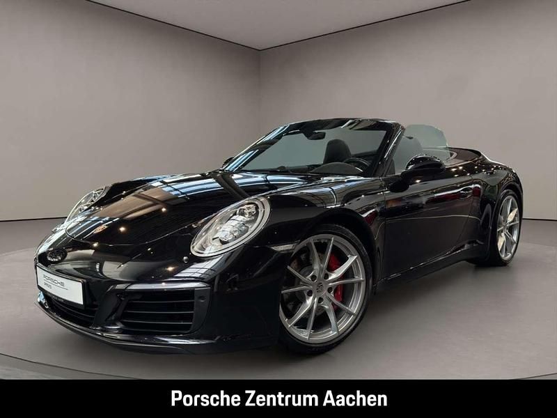 Tiefschwarzmetallic Gebraucht 2017 Porsche 911 Carrera S Cabriolet Cabrio | 106.900 € (Fairer Preis) - Bild 1/4