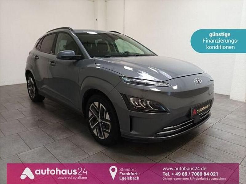 Grau Gebraucht 2021 Hyundai Kona Trend SUV | 14.870 € (Guter Preis) - Bild 1/4