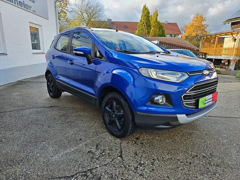 Gebraucht Ford Ecosport Titanium 125 PS (91 kW) 2016 Kinetic blau metallic SUV