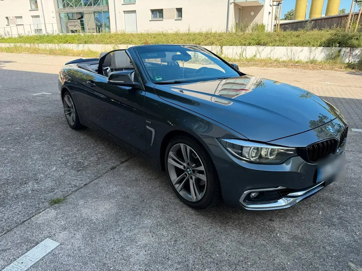 Gebraucht BMW 420 Cabriolet 190 PS (139 kW) 2018 Grau Cabrio