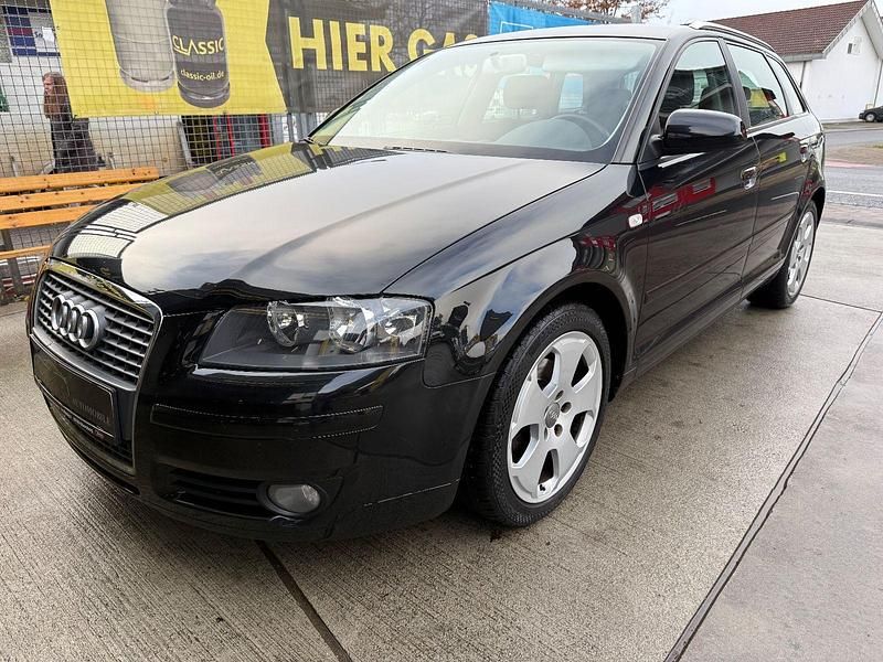 Schwarz Gebraucht 2007 Audi A3 Sportback Ambition Kleinwagen | 3.690 € (Fairer Preis) - Bild 1/4
