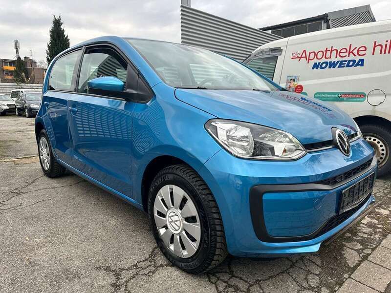 Costa azul metallic Gebraucht 2021 VW up! Basis Kleinwagen | 6.999 € (Superpreis) - Bild 1/4