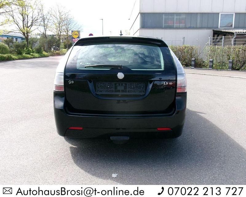 Gebraucht Saab 9-3 Linear 150 PS (110 kW) 2008 Schwarz Kombi