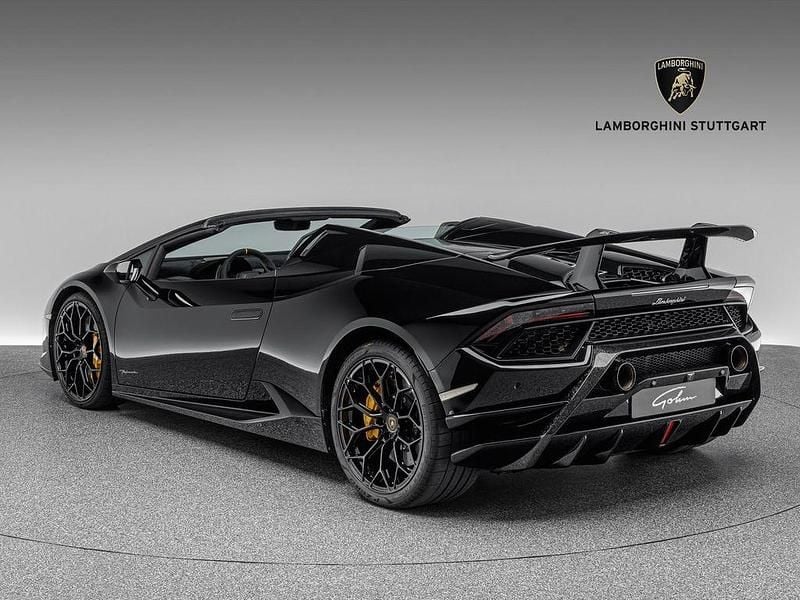 Usata Lamborghini Huracán 639 CV (469 kW) 2019 Nero Cabrio