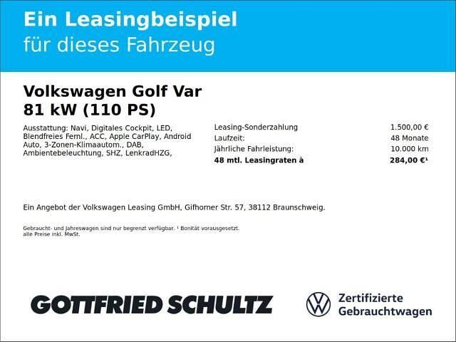 Gebraucht VW Golf VIII Move 110 PS (80 kW) 2024 Kings red metallic Kombi