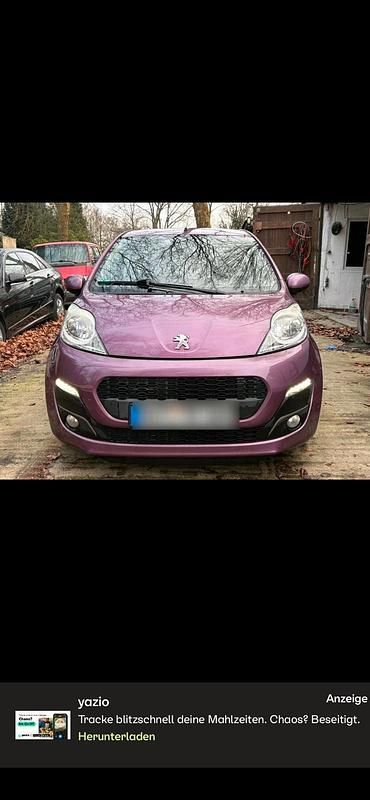 Gebraucht Peugeot 107 Envy 60 PS (44 kW) 2012 Violet Kleinwagen