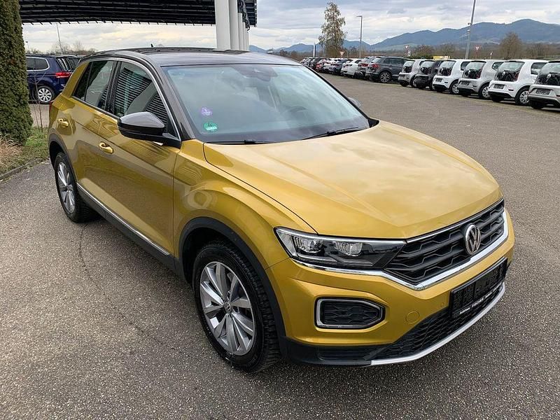 Gebraucht VW T-Roc Style 150 PS (110 kW) 2018 Gelb SUV