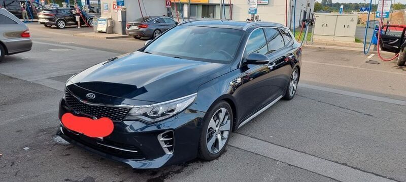 Blau Gebraucht 2017 Kia Optima GT-Line Kombi | 9.999 € (Fairer Preis) - Bild 1/4