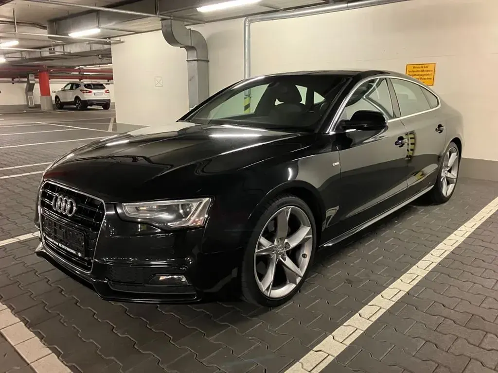 Gebraucht Audi A5 Sportback S-Line 204 PS (150 kW) 2013 Schwarz Kleinwagen