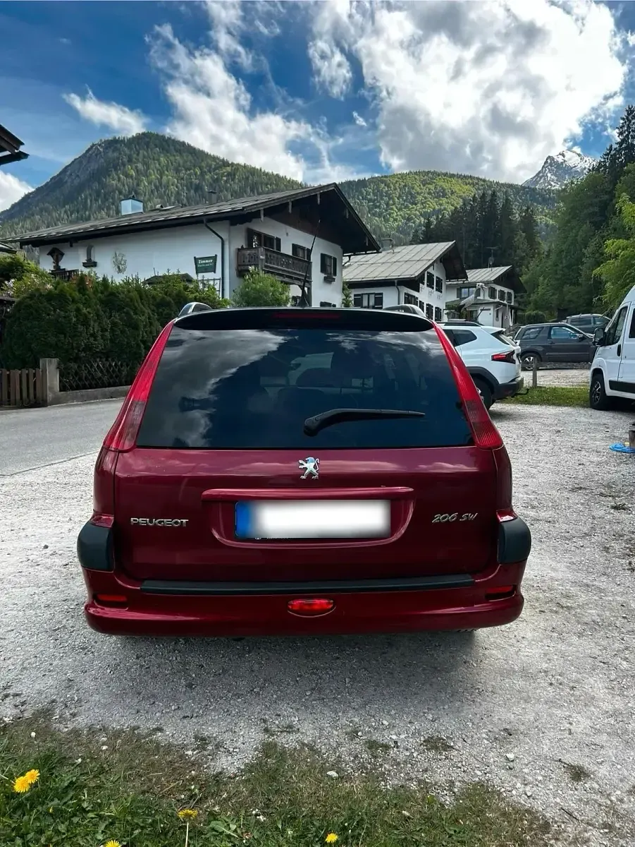 Gebraucht Peugeot 206 2004 Rot Kombi
