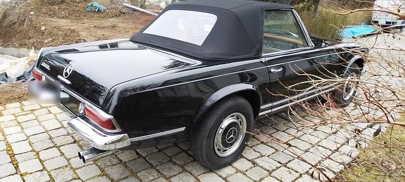 Gebraucht Mercedes SL280 170 PS (125 kW) 1968 Schwarz Cabrio