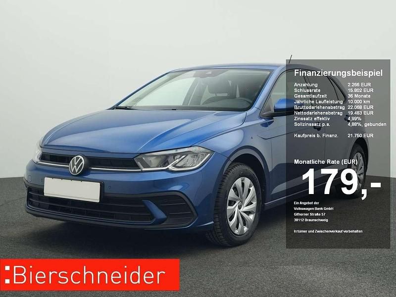 Gebraucht VW Polo Life 95 PS (69 kW) 2025 Blau Kleinwagen