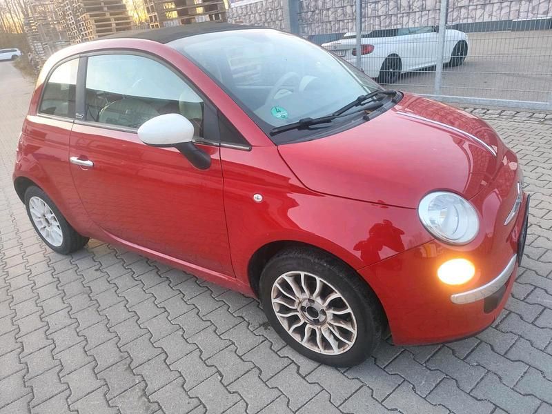 Rot Gebraucht 2013 Fiat 500C Cabrio | 4.400 € - Bild 1/4