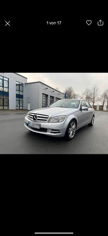 Silber Gebraucht 2010 Mercedes C220 Limousine | 9.500 € (Etwas zu teuer) - Bild 1/4