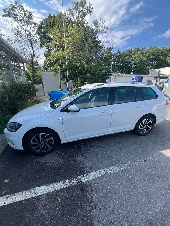 Gebraucht VW Golf VII Join 116 PS (85 kW) 2018 Weiß Kombi