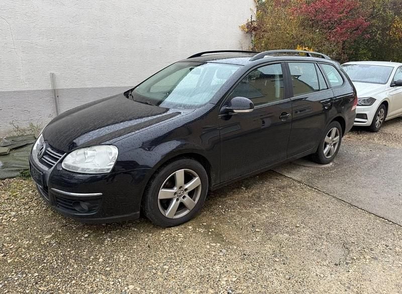 Schwarz Gebraucht 2007 VW Golf V Kombi | 1.300 € (Superpreis) - Bild 1/4