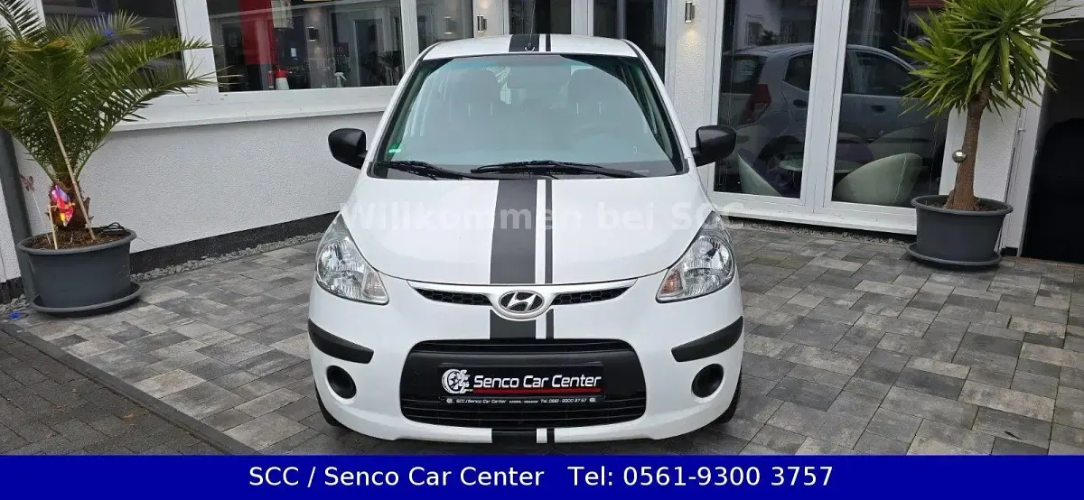 Gebraucht Hyundai i10 67 PS (49 kW) 2009 Weiß Kleinwagen