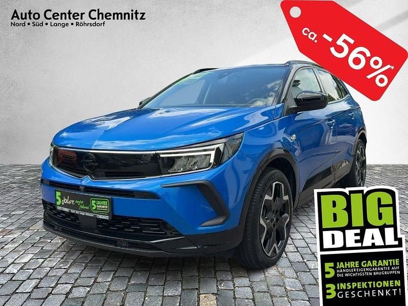 Vertigo blau / black Gebraucht 2022 Opel Grandland X GS Line SUV | 21.811 € (Guter Preis) - Bild 1/4