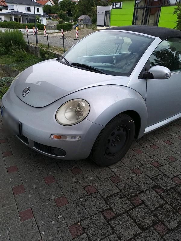 Silber Gebraucht 2008 VW Beetle Cabrio | 2.500 € (Superpreis) - Bild 1/4
