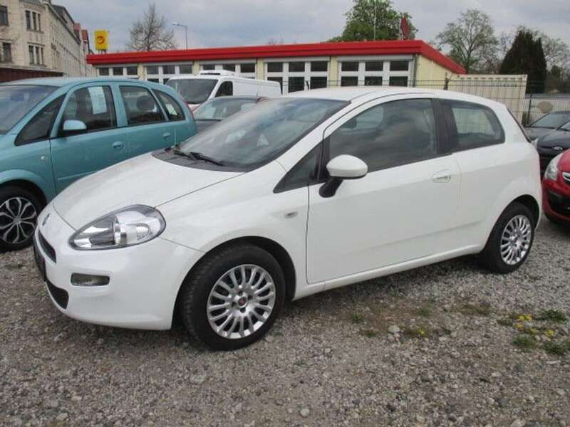 Colore esterno (bianco divino) Gebraucht 2014 Fiat Punto Kleinwagen | 4.690 € (Fairer Preis) - Bild 1/4
