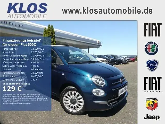 Gebraucht Fiat 500C Dolcevita 71 PS (52 kW) 2021 Cabrio