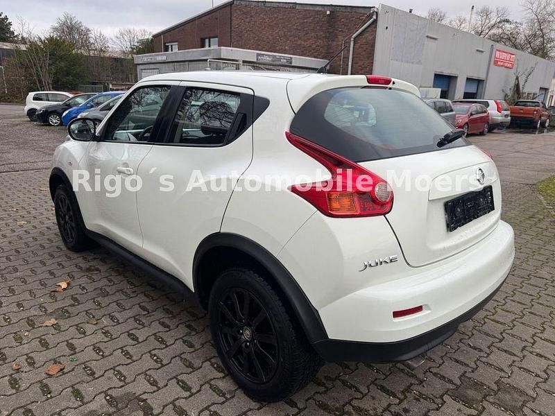 Gebraucht Nissan Juke Acenta 110 PS (80 kW) 2013 Weiß SUV