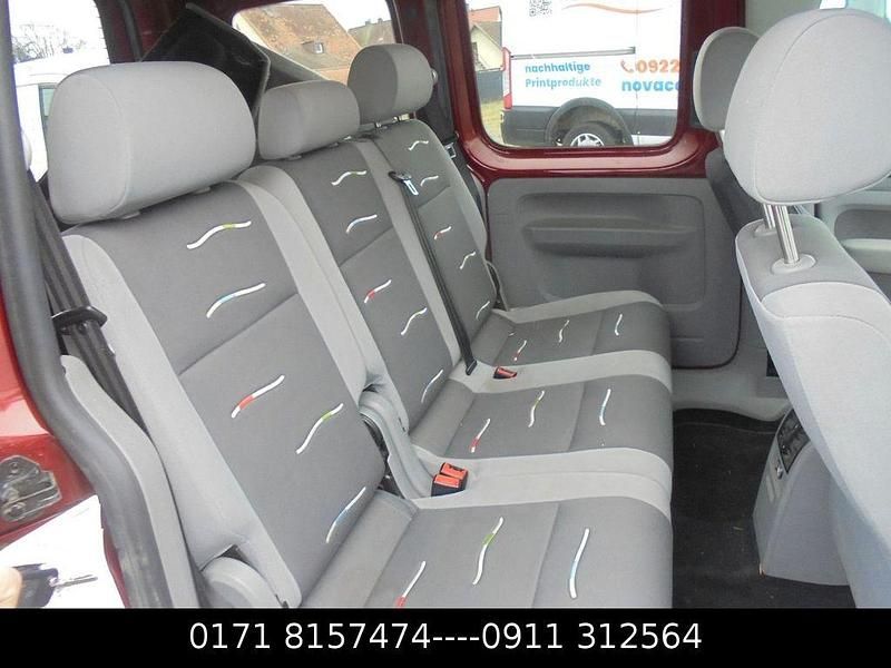 Gebraucht VW Caddy Family 80 PS (58 kW) 2007 Rot Van / Kleinbus