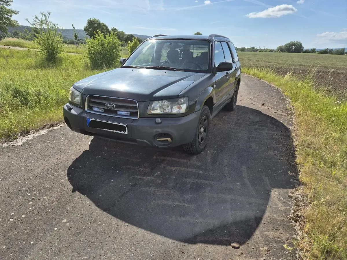 Gebraucht Subaru Forester 125 PS (91 kW) 2003 Grün SUV