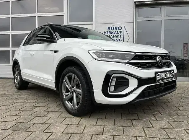Usata VW T-Roc R-line 150 CV (110 kW) 2022 Bianco SUV